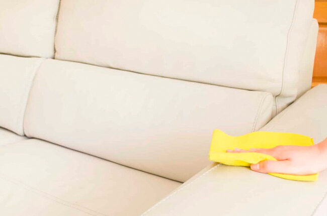 Limpeza de sofa